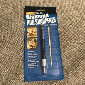 Diamond rod sharpener